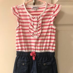 DKNY Toddler Denim Dress - 4T